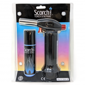 Scorch Torch - 7" BS-600 Large Table Torch With Blister Pack - Assorted Colors [51364-B]